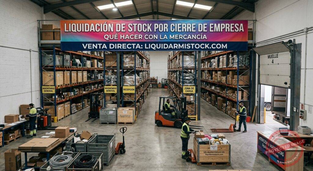 Liquidación de stock por cierre de empresa qué hacer con la mercancía