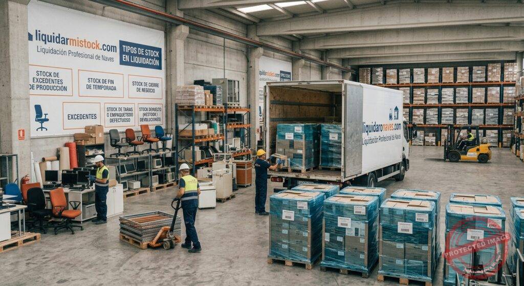 Qué tipos de stock se pueden encontrar en una liquidación