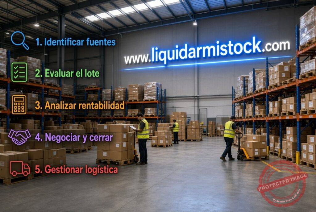 Dónde encontrar lotes de stocks procedentes de liquidaciones