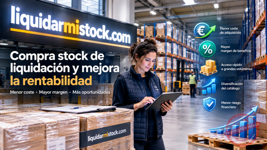 Por qué comprar stock de liquidación puede mejorar la rentabilidad de tu negocio