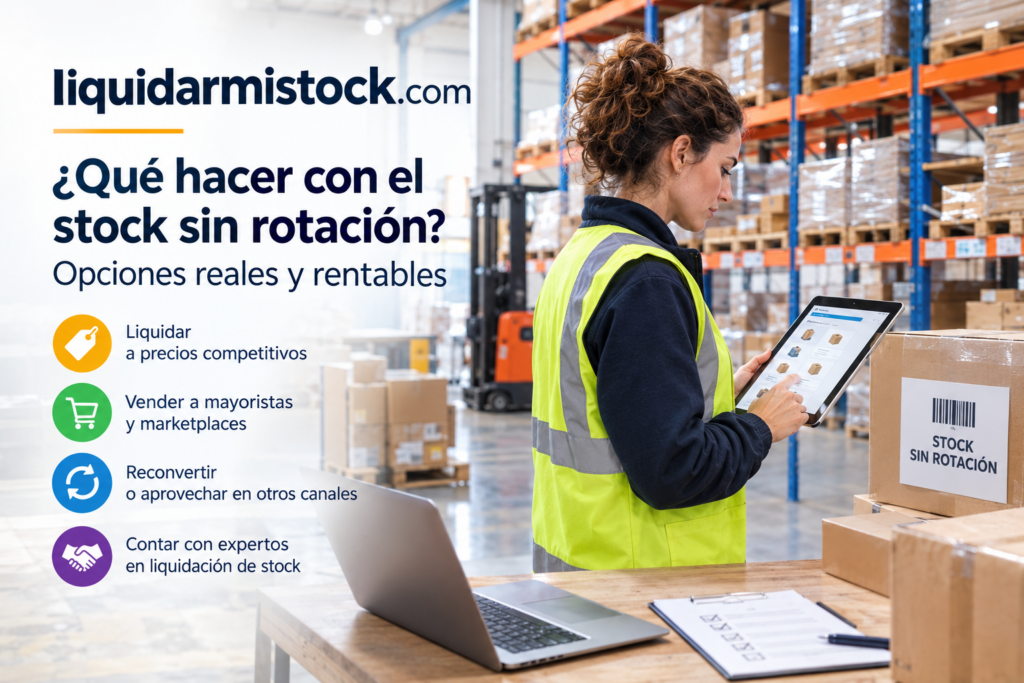 Qué hacer con el stock sin rotación opciones reales y rentables